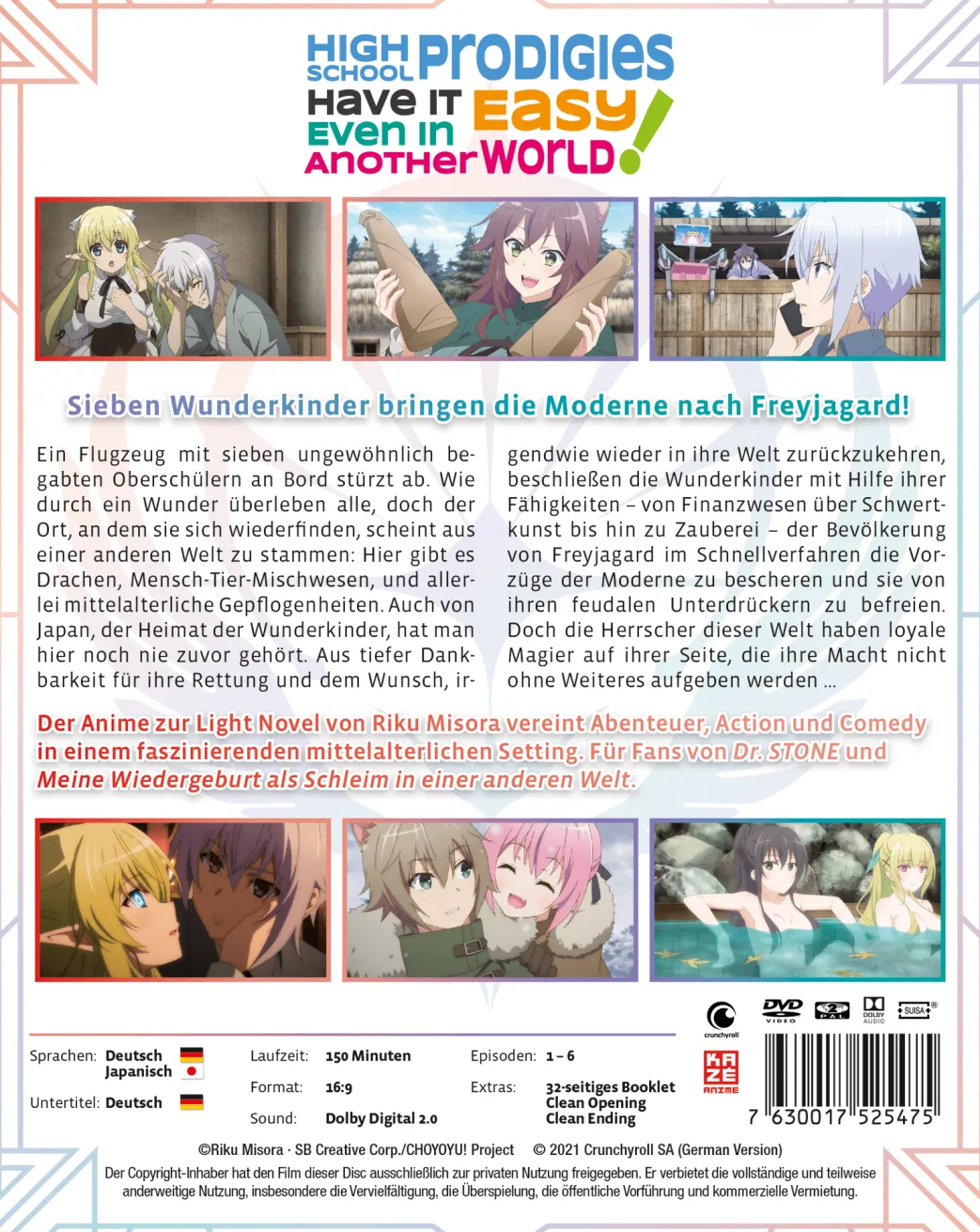 High School Prodigies Have It Easy Even In Another World - Blu-ray Band 1 (Deutsch)