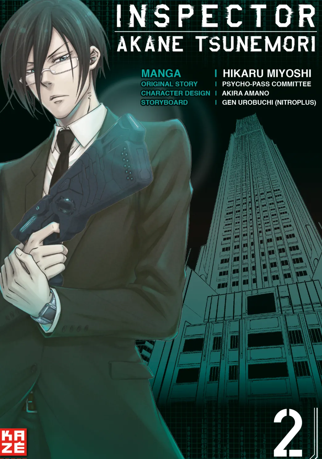 Inspector Akane Tsunemori (Psycho-Pass) - Band 2 (Deutsch)