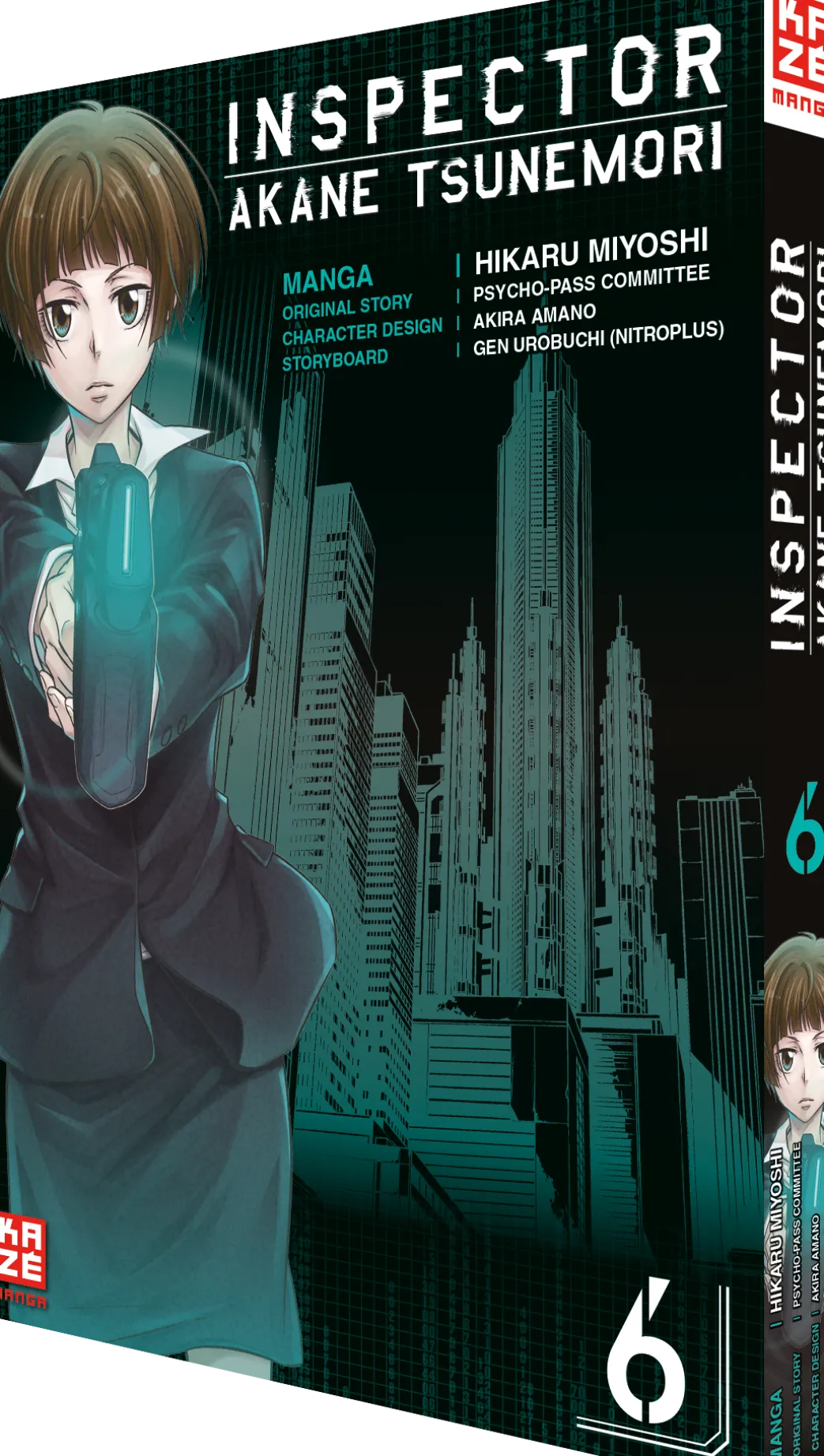 Inspector Akane Tsunemori (Psycho-Pass) - Band 6 (Finale) (Deutsch)
