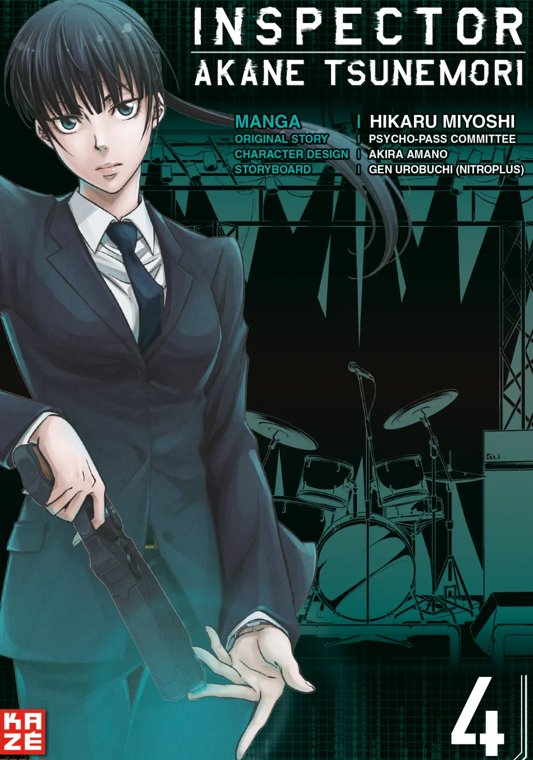 Inspector Akane Tsunemori (Psycho-Pass) - Band 4 (Deutsch)
