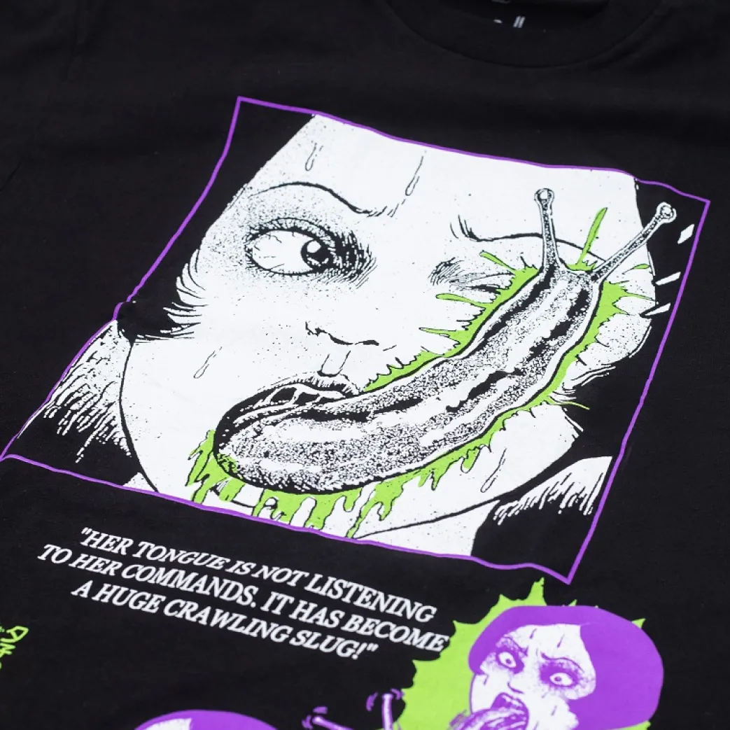 Junji Ito - Scattered Slug Girl Long Sleeve T-Shirt