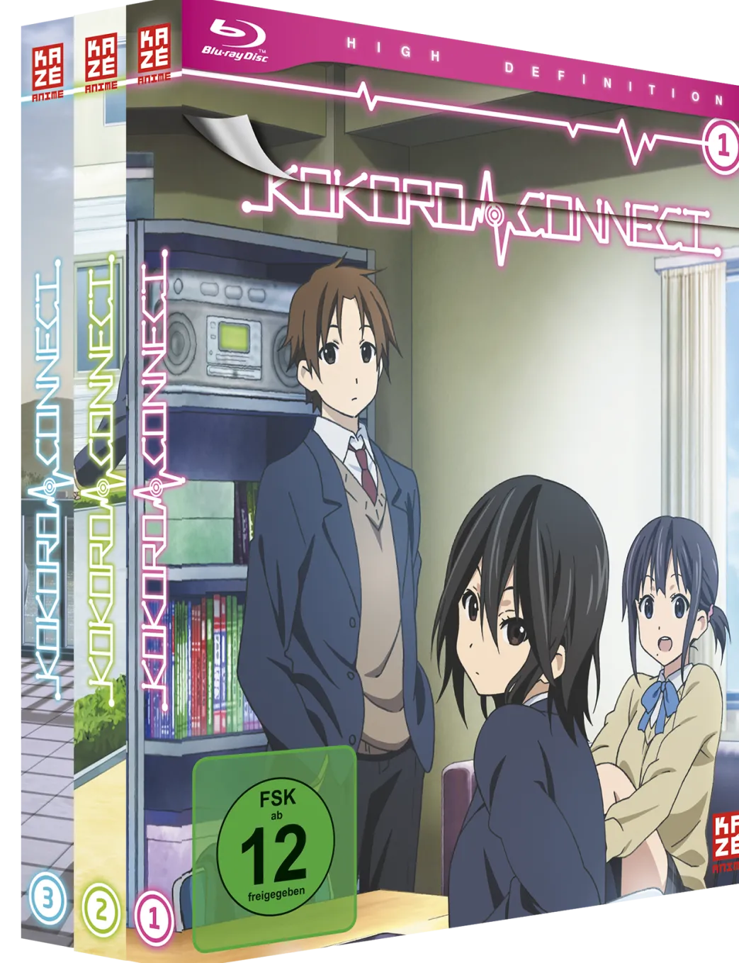 Kokoro Connect - Gesamtausgabe (ohne Schuber) - Blu-ray (deutsch)