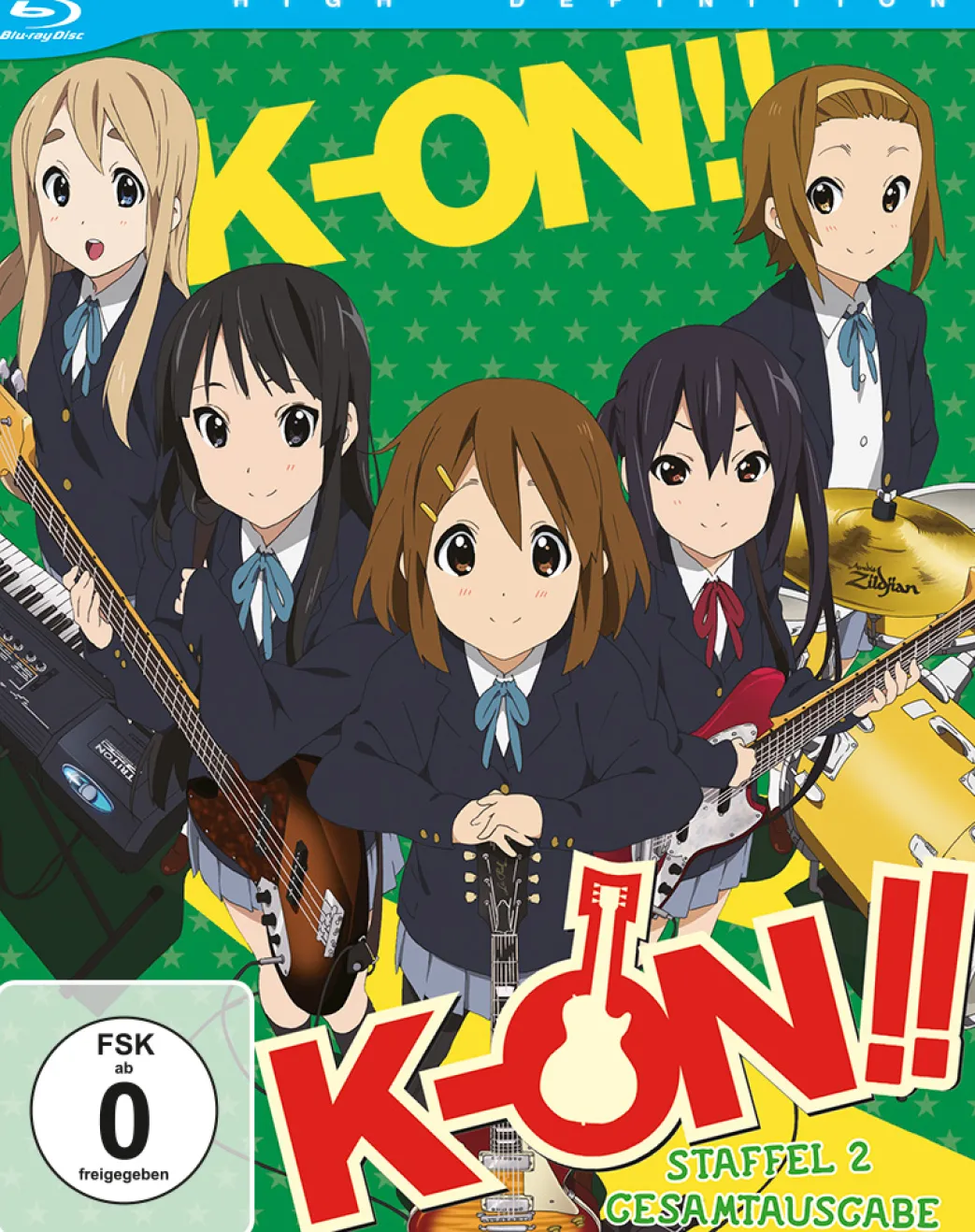 K-ON!! - 2. Staffel - Blu-ray Box Gesamtausgabe - Staffel 2 (Deutsch)