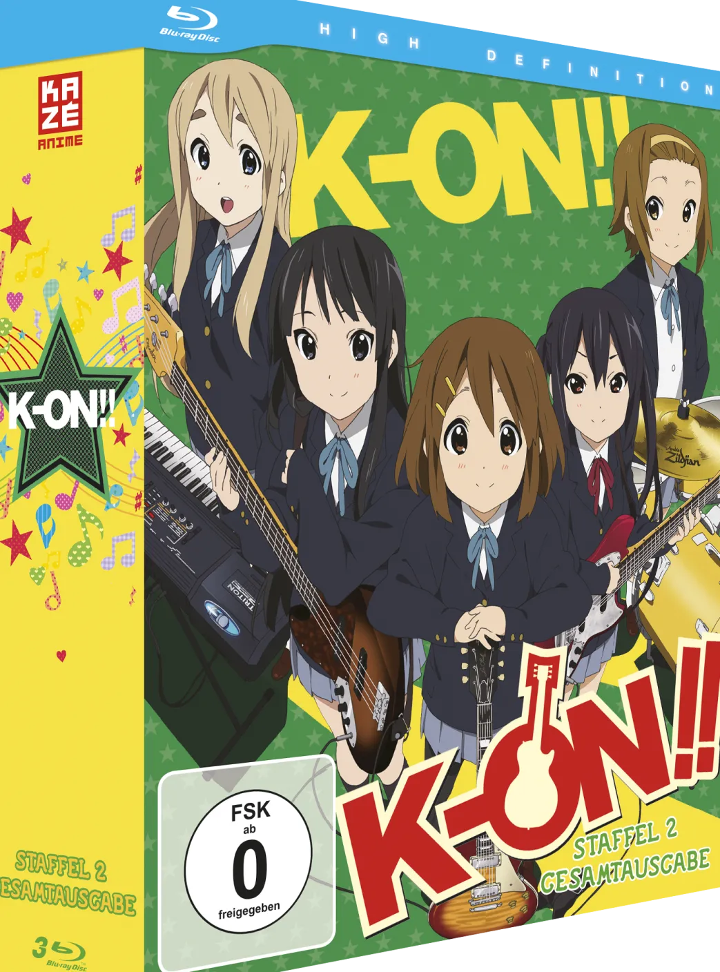 K-ON!! - 2. Staffel - Blu-ray Box Gesamtausgabe - Staffel 2 (Deutsch)