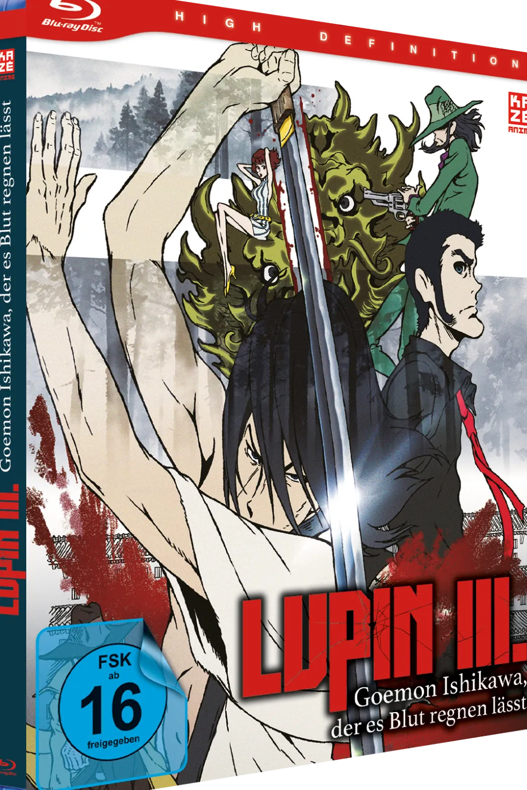 LUPIN III.: Goemon Ishikawa, der es Blut regnen lässt - Blu-ray (Deutsch)