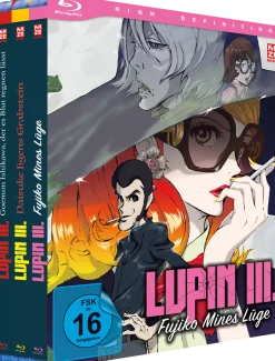 Lupin III. - Movie - Bundle 1-3 - Blu-ray (Deutsch)