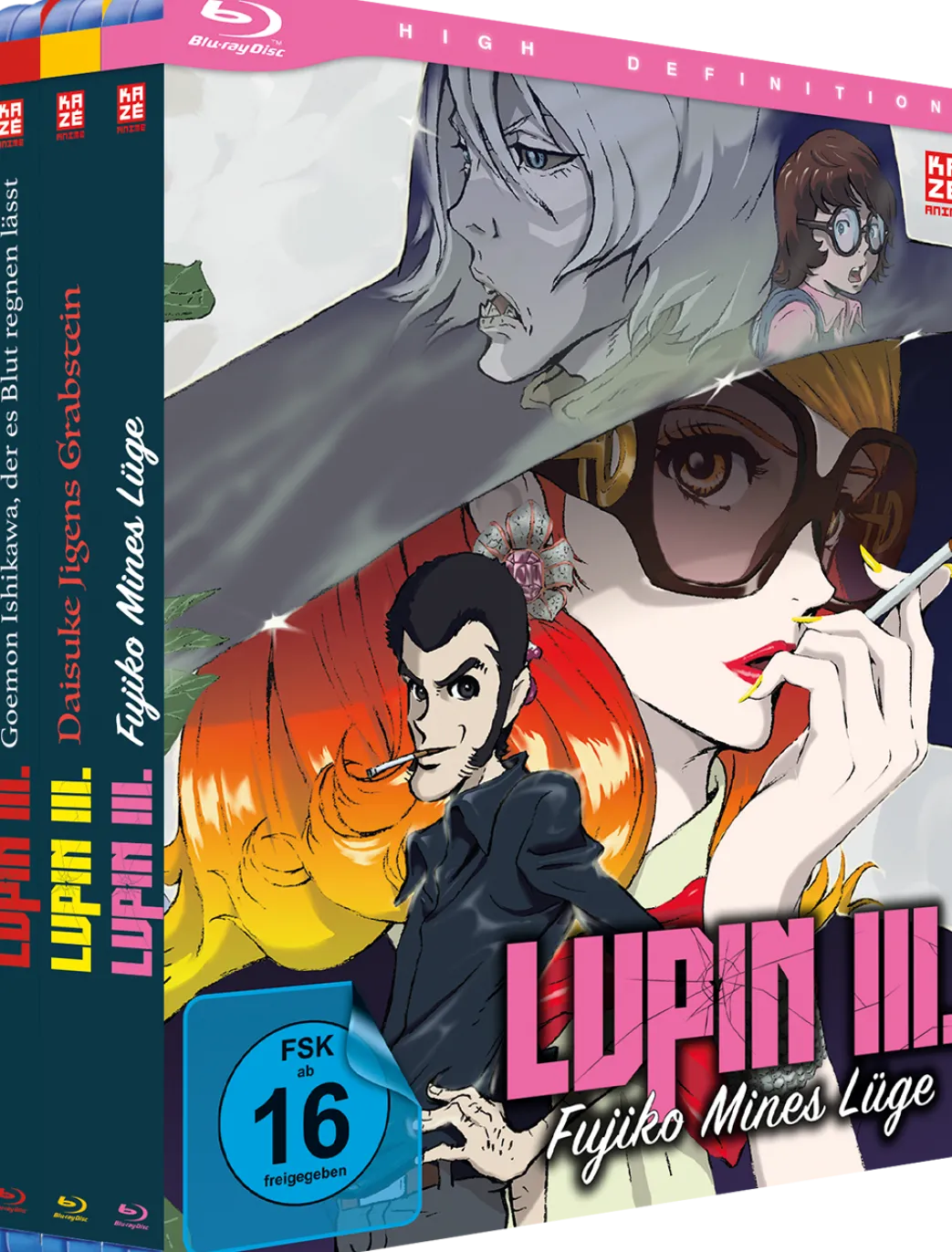Lupin III. - Movie - Bundle 1-3 - Blu-ray (Deutsch)