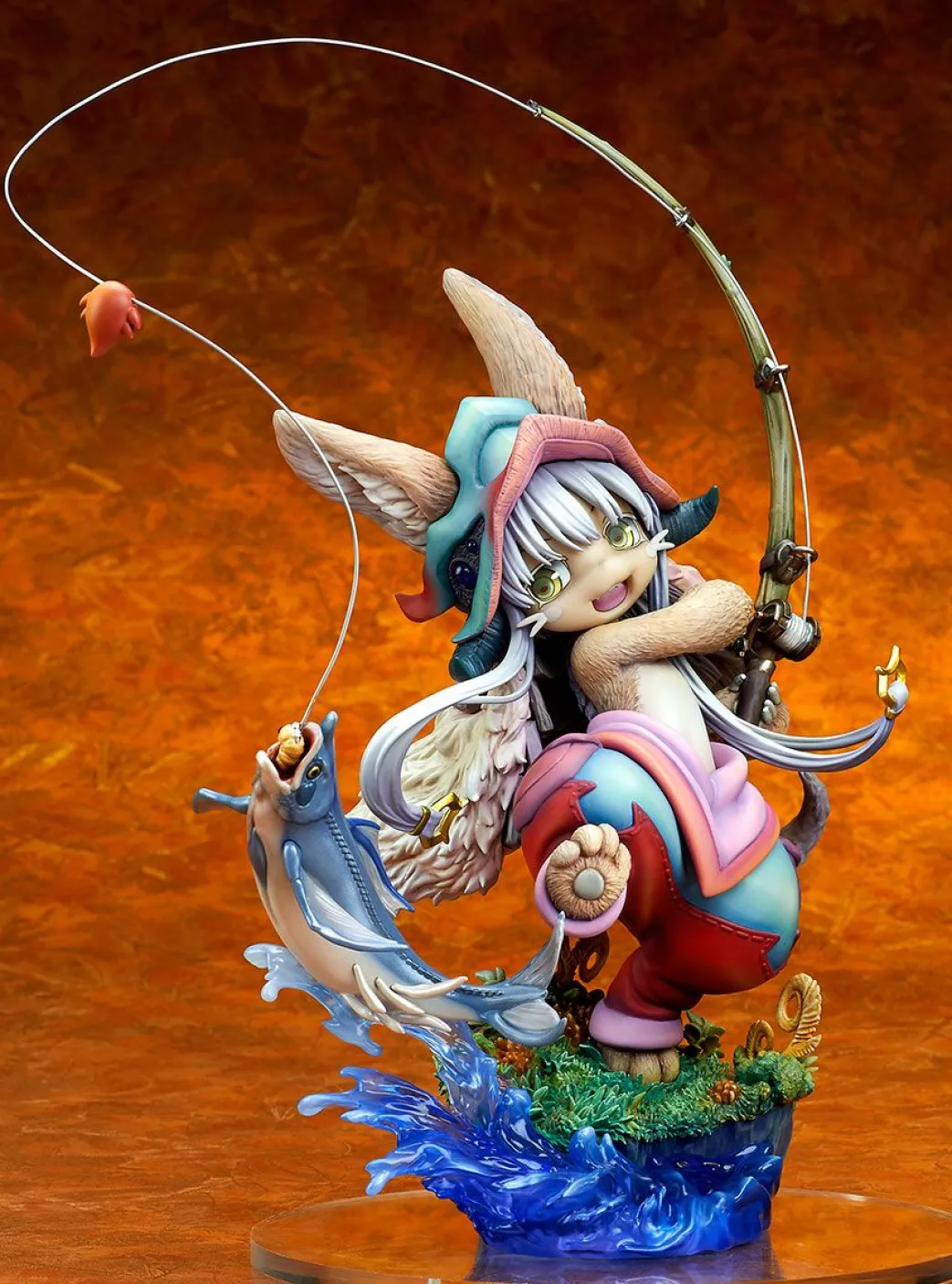 Made in Abyss statuette PVC 1/8 Nanachi Gankimasu Fishing 23 cm (Französisch)