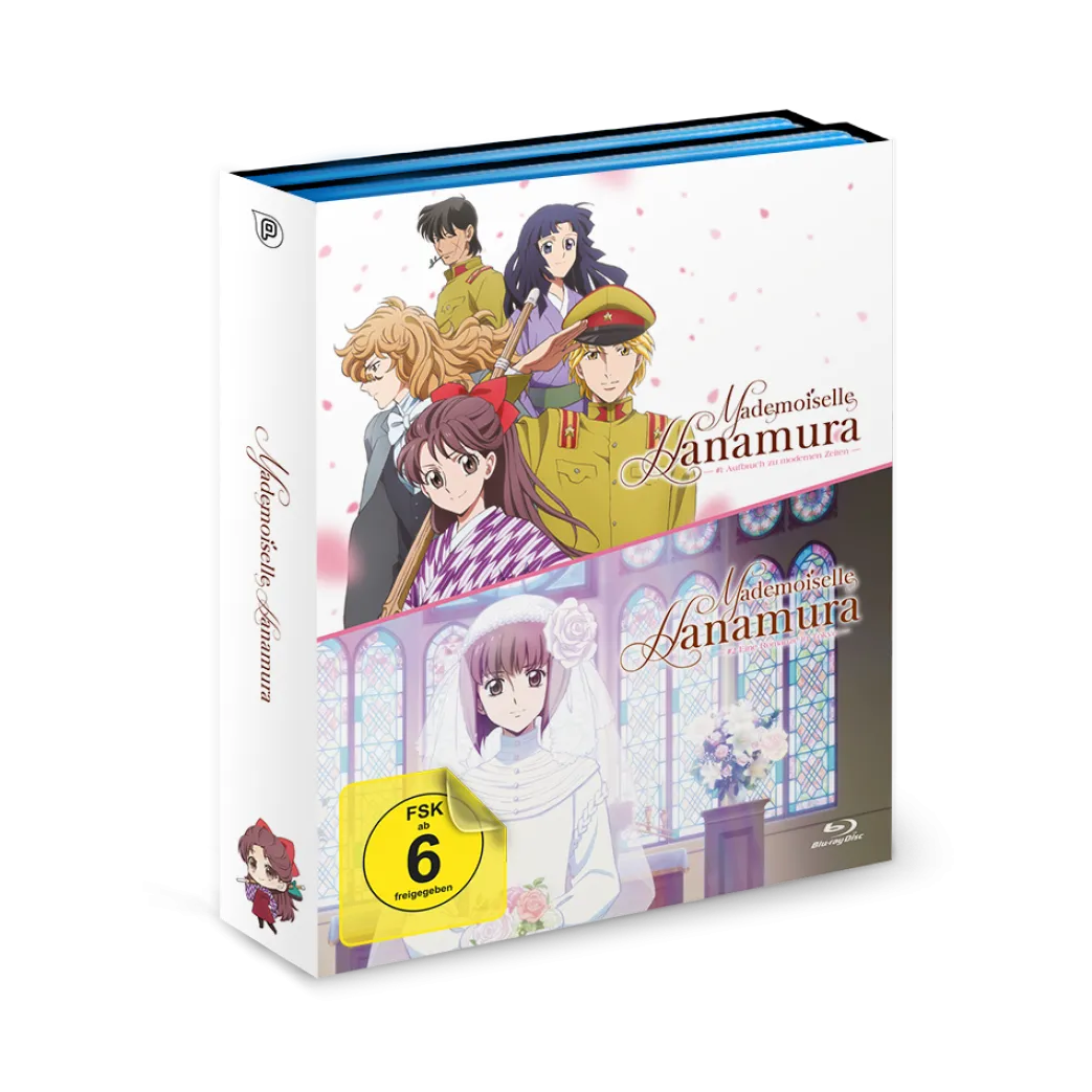 Mademoiselle Hanamura - Komplett-Set - Movie 1&2 - Blu-ray (Deutsch)