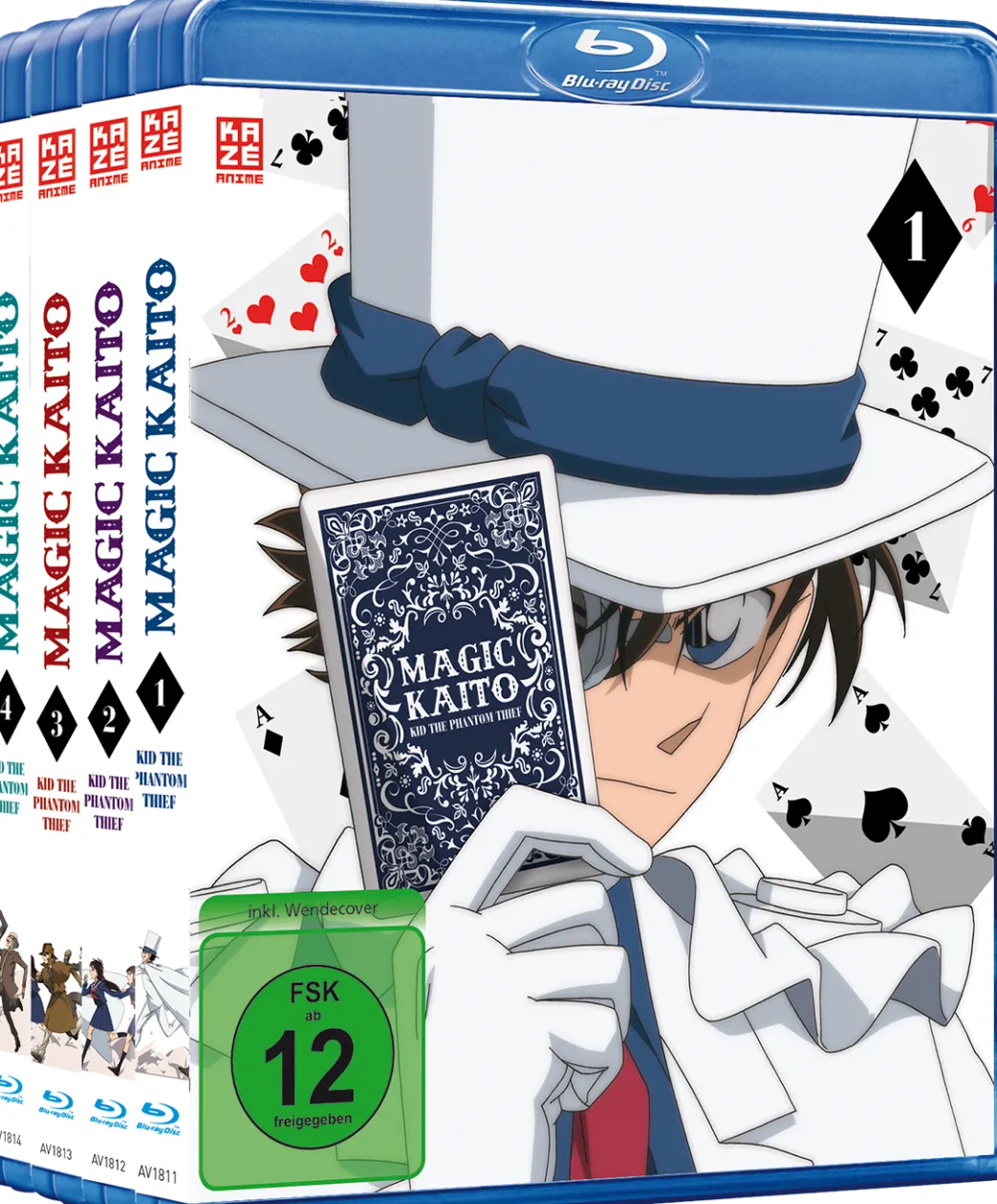 Magic Kaito: Kid the Phantom Thief - Blu-ray Gesamtausgabe ohne Schuber (Deutsch)