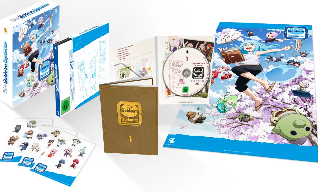 Meine Wiedergeburt als Schleim in einer anderen Welt: Die Schleim-Tagebücher - Blu-ray Band 1 - Limited Edition (Deutsch)
