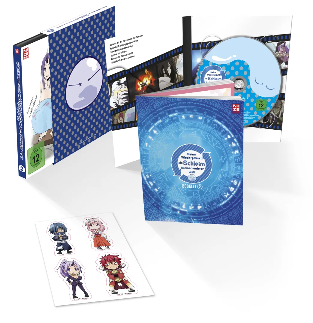 Meine Wiedergeburt als Schleim in einer anderen Welt - Blu-ray Band 2 (Deutsch)