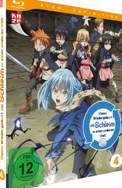 Meine Wiedergeburt als Schleim in einer anderen Welt - Blu-ray Band 4 (Deutsch)