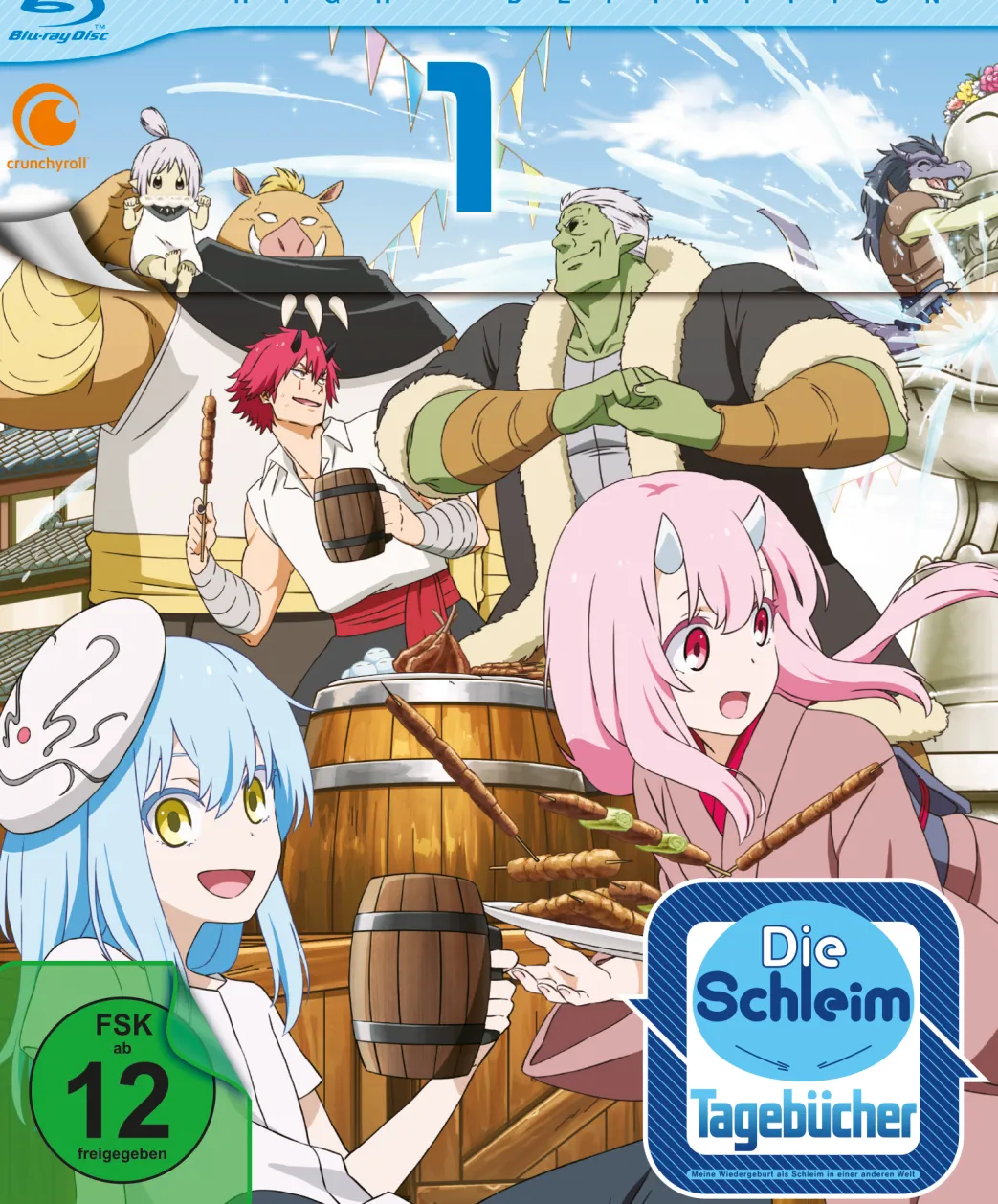 Meine Wiedergeburt als Schleim in einer anderen Welt: Die Schleim-Tagebücher - Blu-ray Band 1 (Deutsch)
