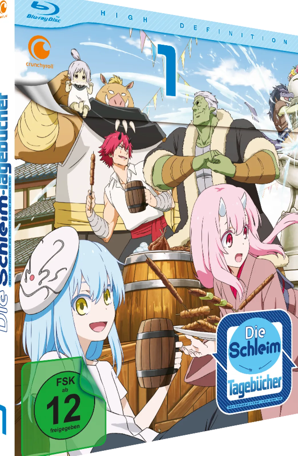 Meine Wiedergeburt als Schleim in einer anderen Welt: Die Schleim-Tagebücher - Blu-ray Band 1 (Deutsch)