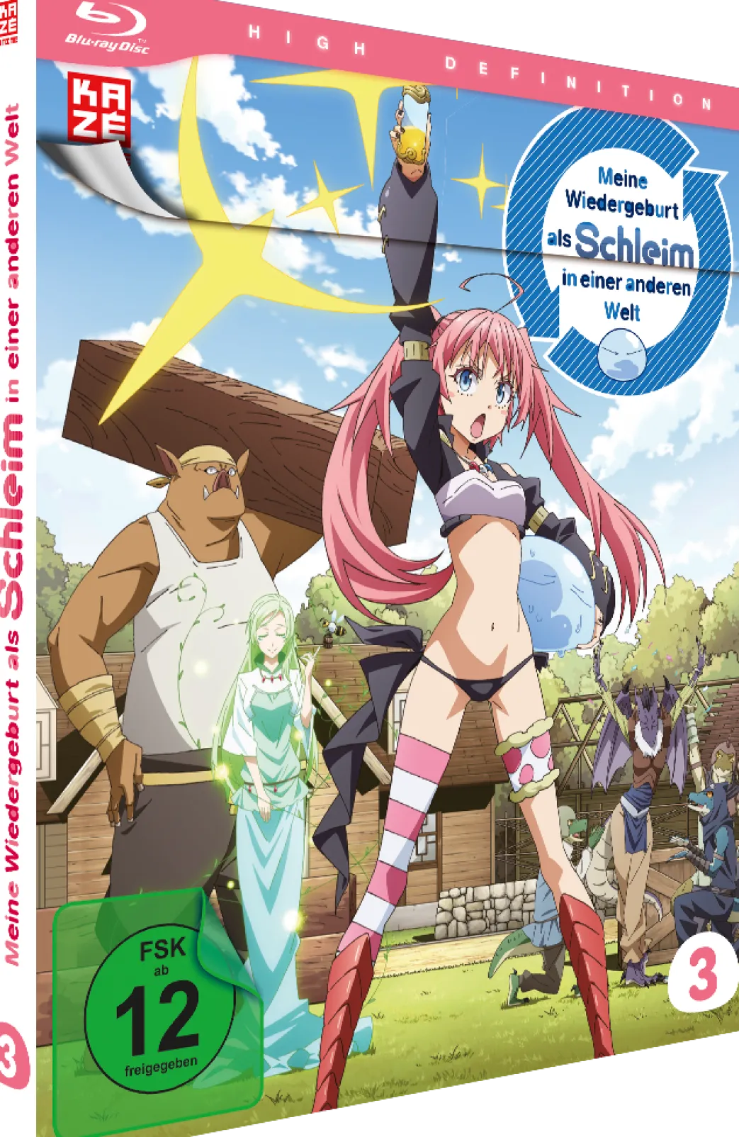 Meine Wiedergeburt als Schleim in einer anderen Welt - Blu-ray Band 3 (Deutsch)