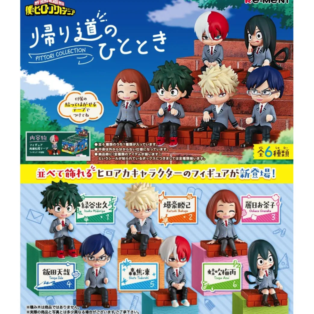 My Hero Academia Pittori Collection Minifiguren 6 cm Display (6)