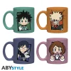 My Hero Academia - Set 4 Espresso Mugs - Chibi*