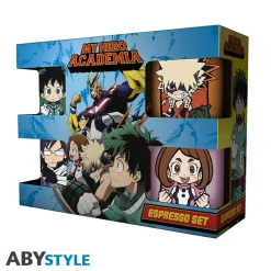 My Hero Academia - Set 4 Espresso Mugs - Chibi*