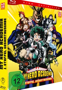 My Hero Academia - 1. Staffel - Blu-ray Gesamtausgabe - Deluxe Edition (Deutsch)