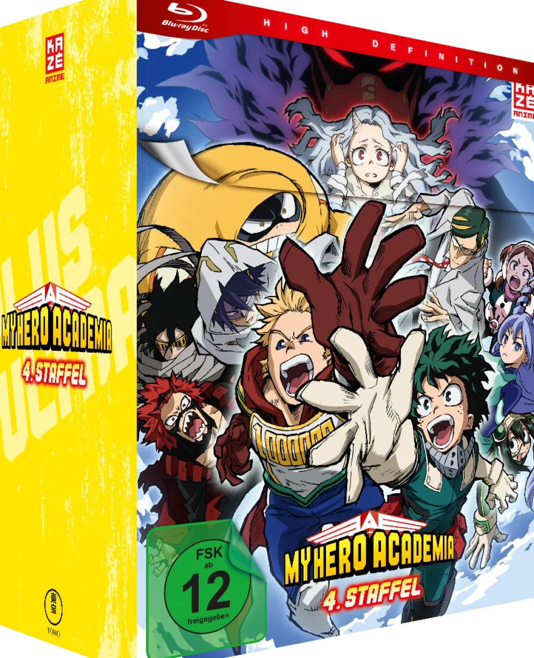 My Hero Academia - 4. Staffel - Blu-ray Gesamtausgabe - Limited Edition mit Sammelbox (Deutsch)