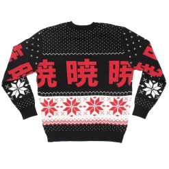 Naruto Shippuden - Akatsuki Fair Isle Feiertagspullover - Crunchyroll Exklusiv!