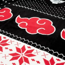 Naruto Shippuden - Akatsuki Fair Isle Feiertagspullover - Crunchyroll Exklusiv!