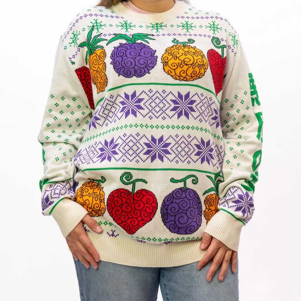 One Piece - Devil Fruit Feiertagspullover - Crunchyroll Exklusiv!