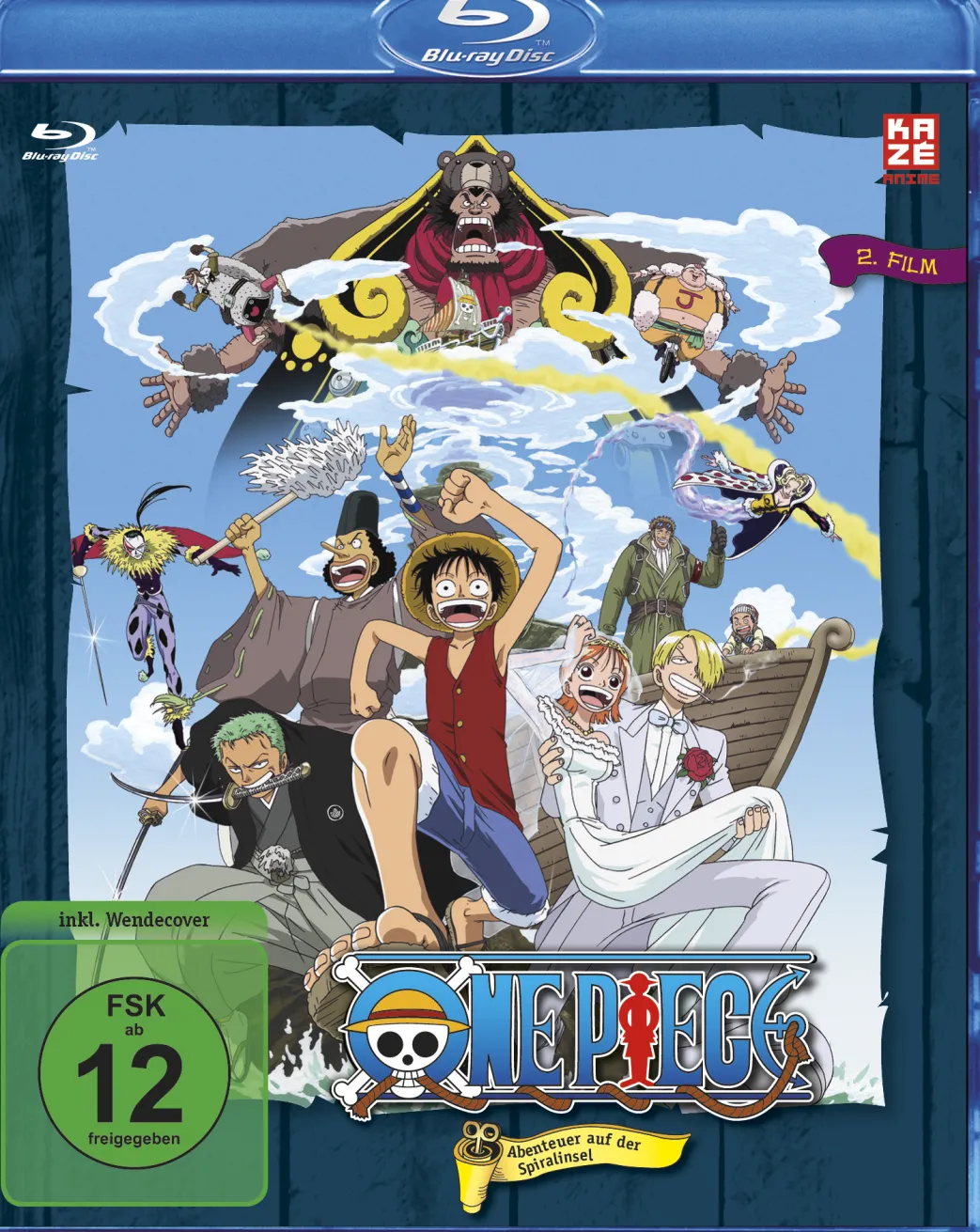 One Piece - 2. Film: Abenteuer auf der Spiralinsel! - Blu-ray (Deutsch)