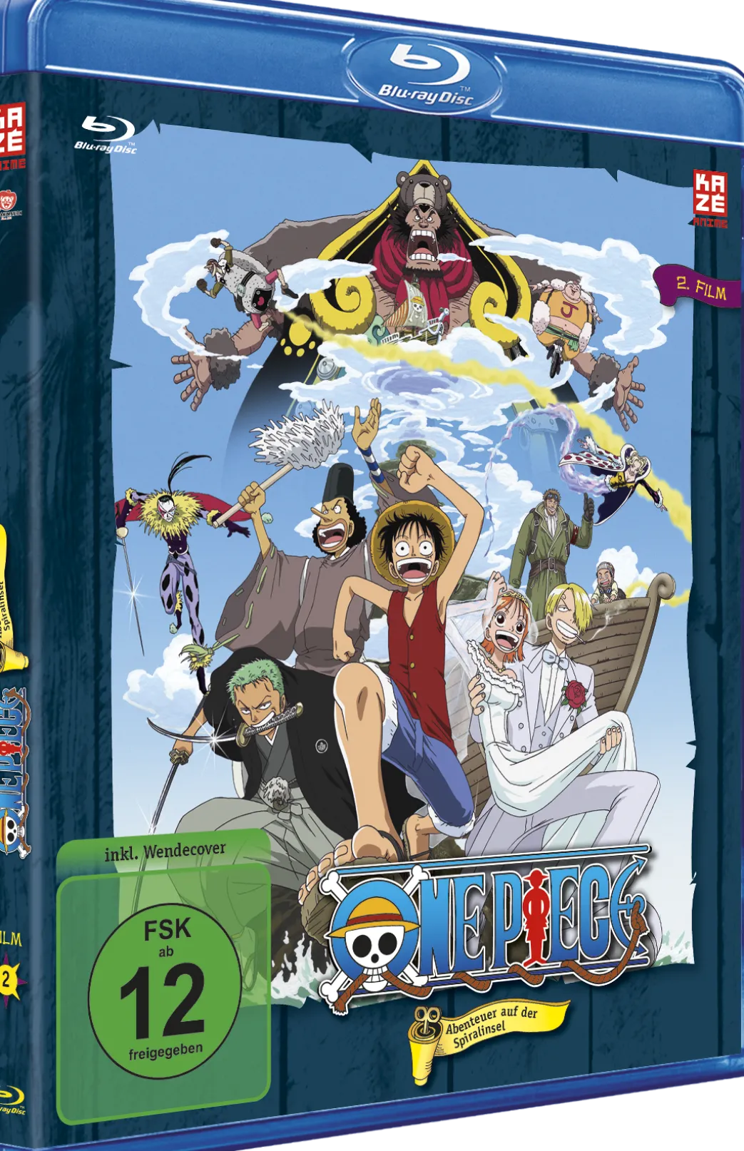 One Piece - 2. Film: Abenteuer auf der Spiralinsel! - Blu-ray (Deutsch)