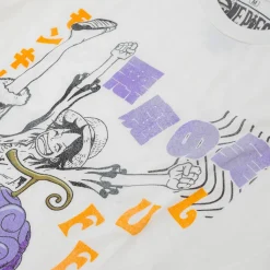 One Piece - Luffy Scattered Devil Fruit Short Sleeve T-Shirt