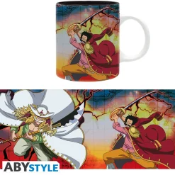 One Piece - Mug - 320 Ml - Roger Vs Barbe Blanche