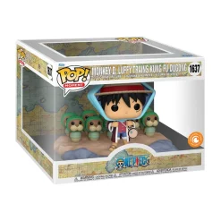 One Piece &ndash; Ruffy Training Kung Fu Jugon Funko POP! Moment &ndash; ​​Exklusiv bei Crunchyroll
