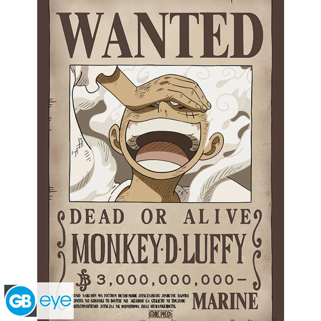 One Piece - Poster Chibi 52X38 - Wanted Luffy Wano