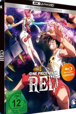 One Piece: Red - 14. Film - 4K Blu-ray + Blu-ray - Steelbook - Limited Edition (Deutsch)