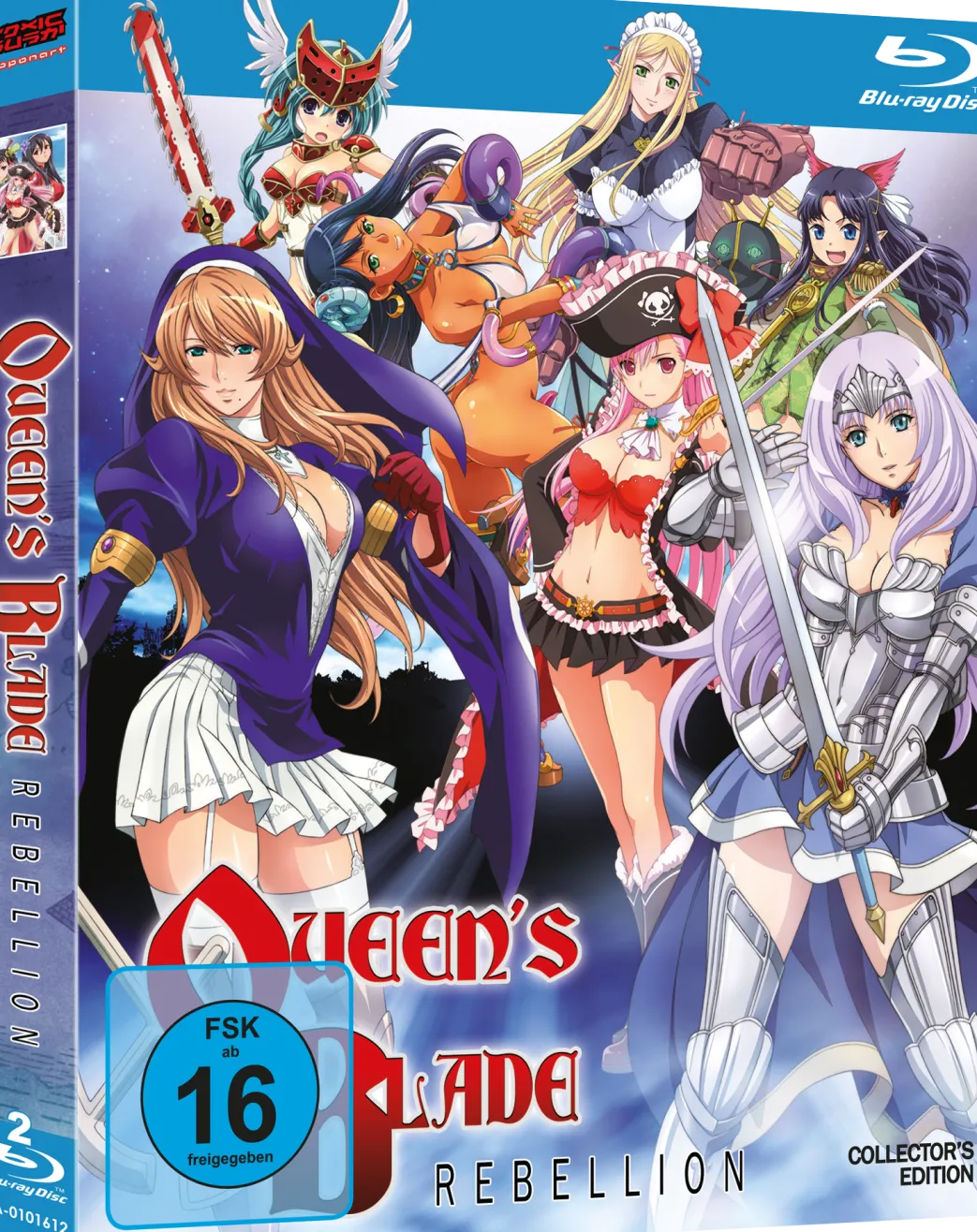 Queen's Blade: Rebellion - 3. Staffel - Blu-ray Gesamtausgabe (Deutsch)