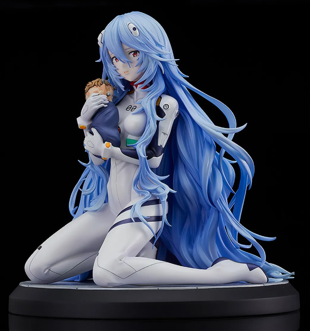 Rebuild of Evangelion - Rei Ayanami Figur im Maßstab 1:7 (Long Hair Plugsuit Ver.)