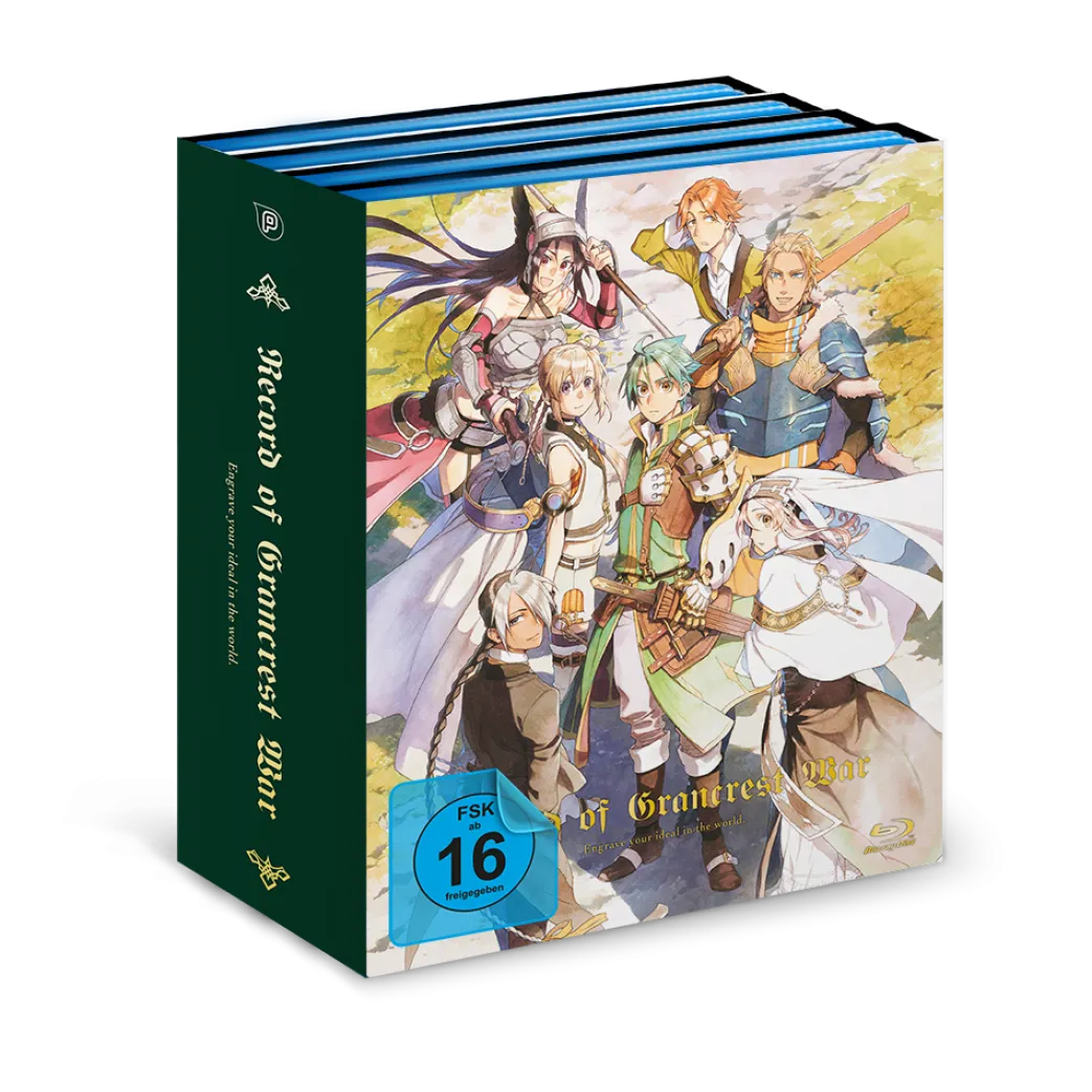 Record of Grancrest War - Komplett-Set ohne Schuber - Blu-ray (Deutsch)
