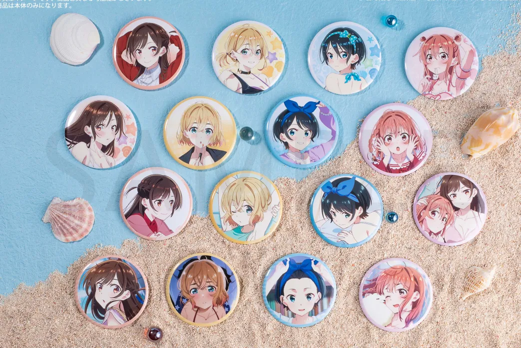 Rent-A-Girlfriend - Blind 3 Inch Button Pin