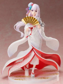 Re:Zero &ndash; Emilia Figur im Ma&szlig;stab 1:7 (Shiromuku Ver.)