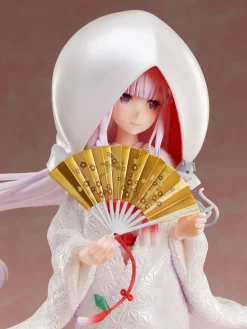 Re:Zero &ndash; Emilia Figur im Ma&szlig;stab 1:7 (Shiromuku Ver.)