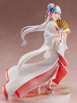 Re:Zero &ndash; Emilia Figur im Ma&szlig;stab 1:7 (Shiromuku Ver.)