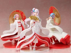 Re:Zero &ndash; Emilia Figur im Ma&szlig;stab 1:7 (Shiromuku Ver.)