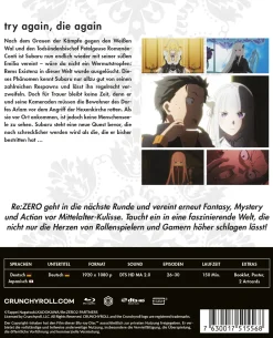 Re:ZERO -Starting Life in Another World - 2. Staffel - Blu-ray Band 1 - Limited Edition mit Sammelbox (Deutsch)