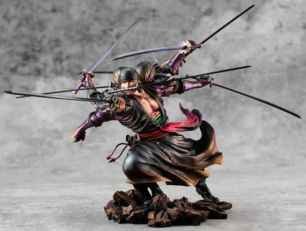 Roronoa Zoro (Limitierte Wiederholung) Dämonengeist Kyuutou-ryuu Asura Ver Porträt von Piraten WA-MAXIMUM One Piece Figur