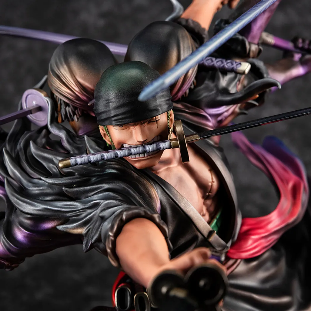 Roronoa Zoro (Limitierte Wiederholung) Dämonengeist Kyuutou-ryuu Asura Ver Porträt von Piraten WA-MAXIMUM One Piece Figur