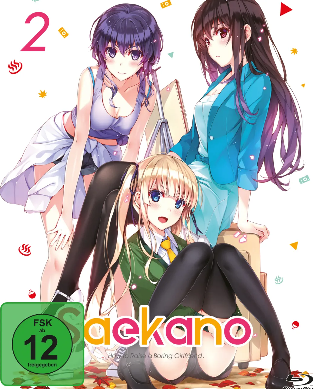 Saekano - How to Raise a Boring Girlfriend - Blu-ray Band 2 (Deutsch)