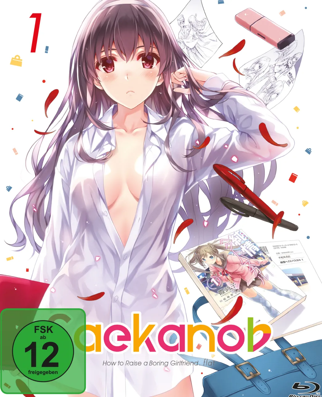Saekano - How to Raise a Boring Girlfriend - 2. Staffel - Blu-ray Band 1 (Deutsch)