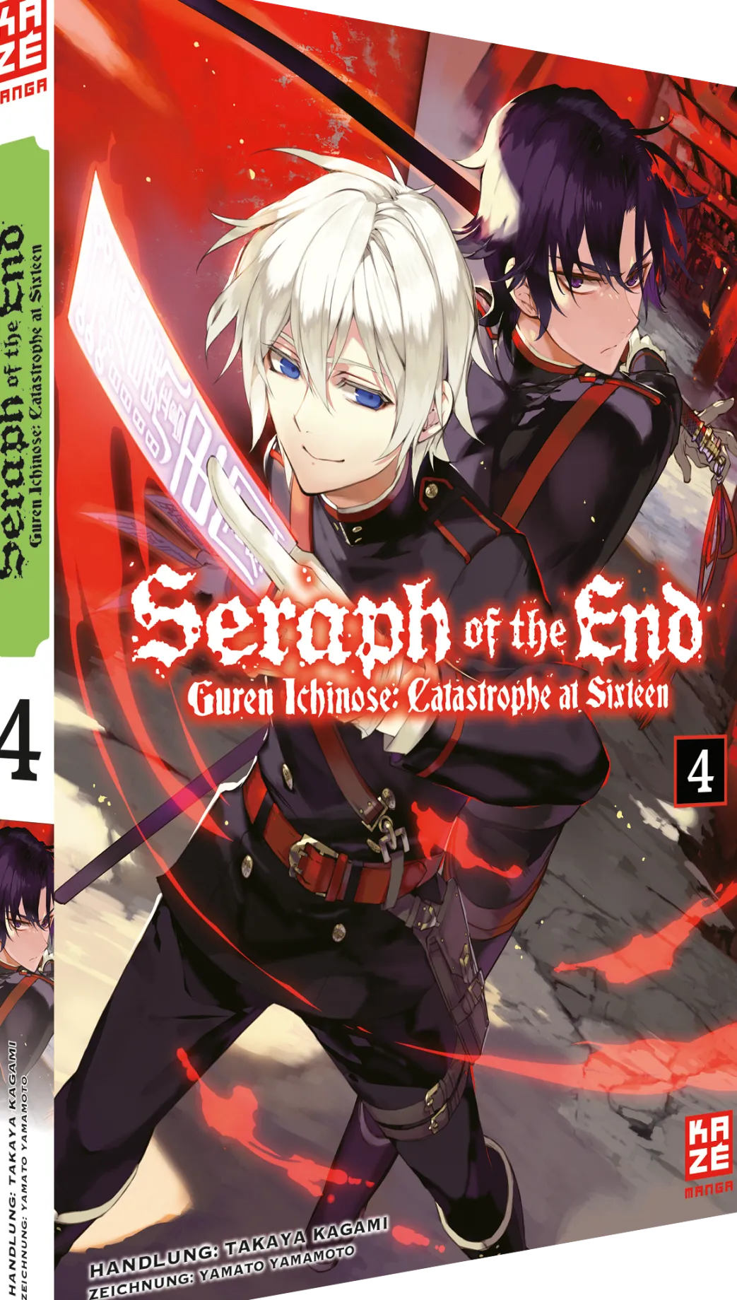 Seraph of the End - Guren Ichinose: Catastrophe at Sixteen - Band 4 (Deutsch)