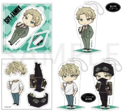 Spy x Family - Loid Forger Acrylic Stand Keychain (With Bonus Stickers)